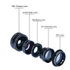 5 in 1 mobile phone lens